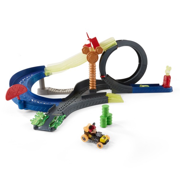 Mickey Mouse Drop & Loop Playset by Fisher Price – Mickey and the Roadster Racers