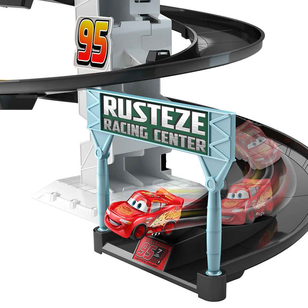 cars mini racers spinning raceway