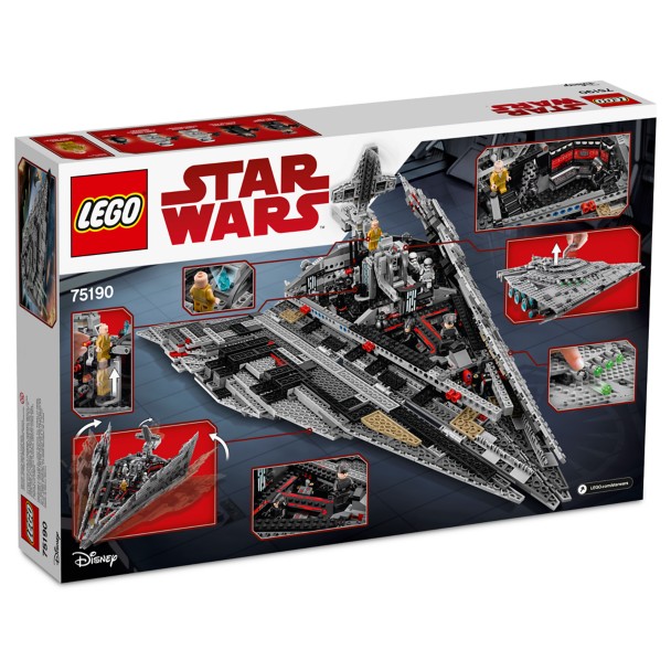 Star Wars: The Last Jedi LEGO sets, constraction figures, and