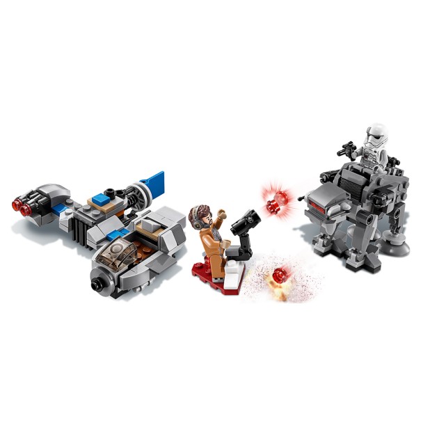 Ski Speeder vs. First Order Walker Microfighters Playset by LEGO – Star Wars: The Last Jedi