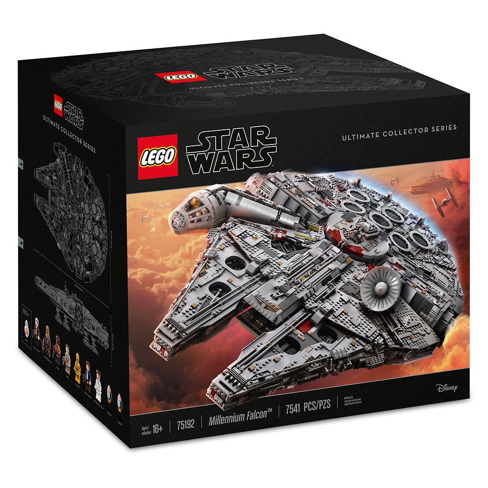 millennium falcon ultimate collector playset by lego