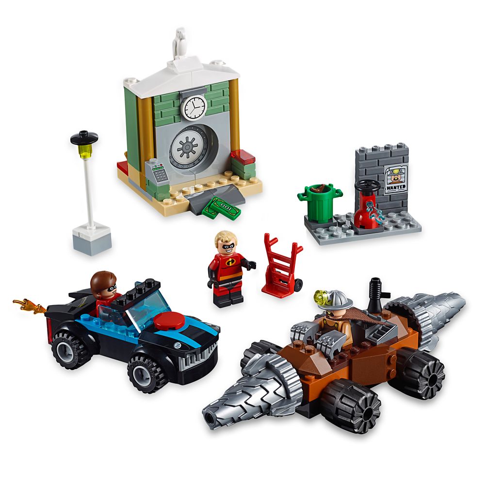 lego juniors incredibles 2 10760 underminer bank heist