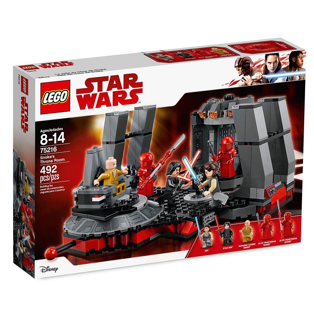 Snoke's Throne Room Playset By LEGO – Star Wars: The Last Jedi