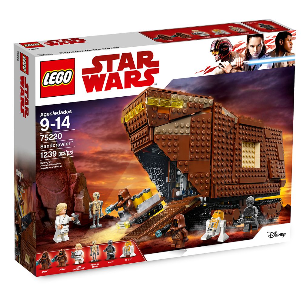 disney sandcrawler playset