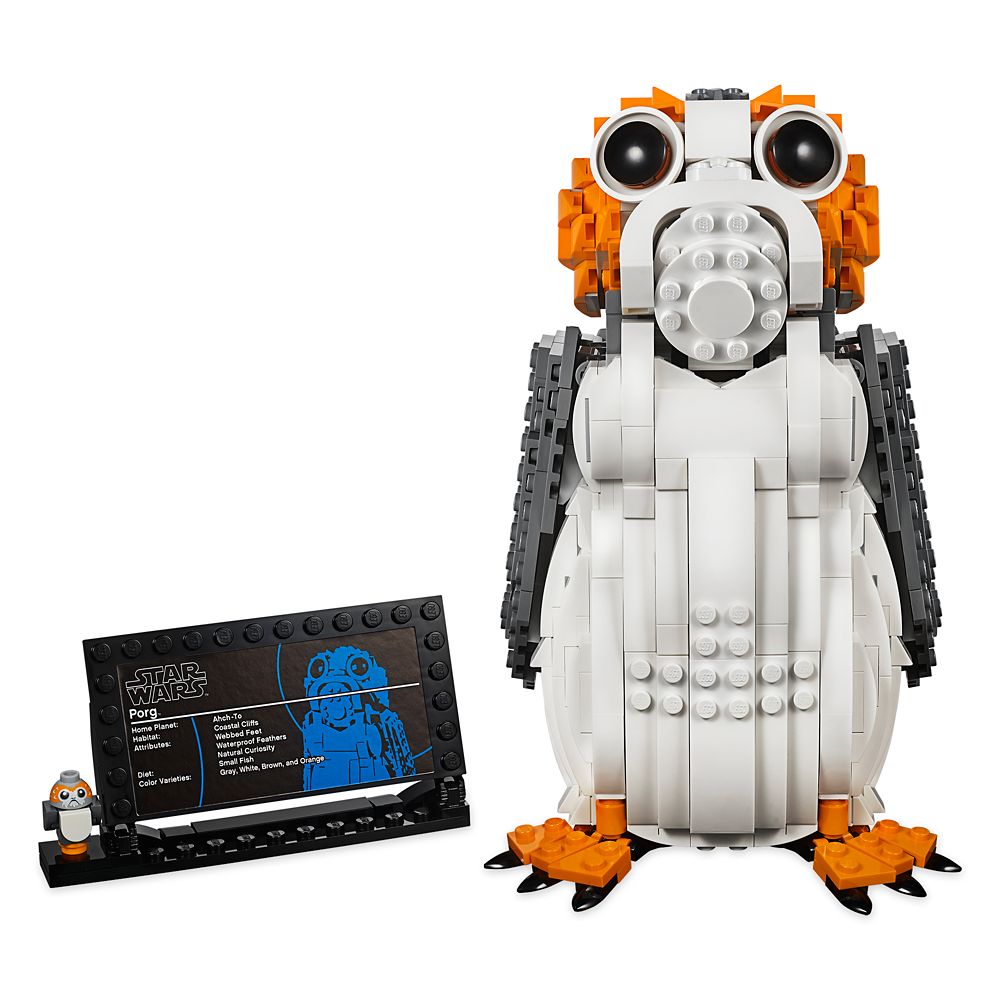 star wars lego porg