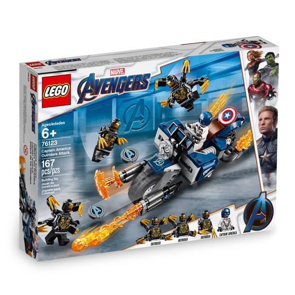Captain America Outriders Attack Play Set by LEGO – Marvel's Avengers: Endgame