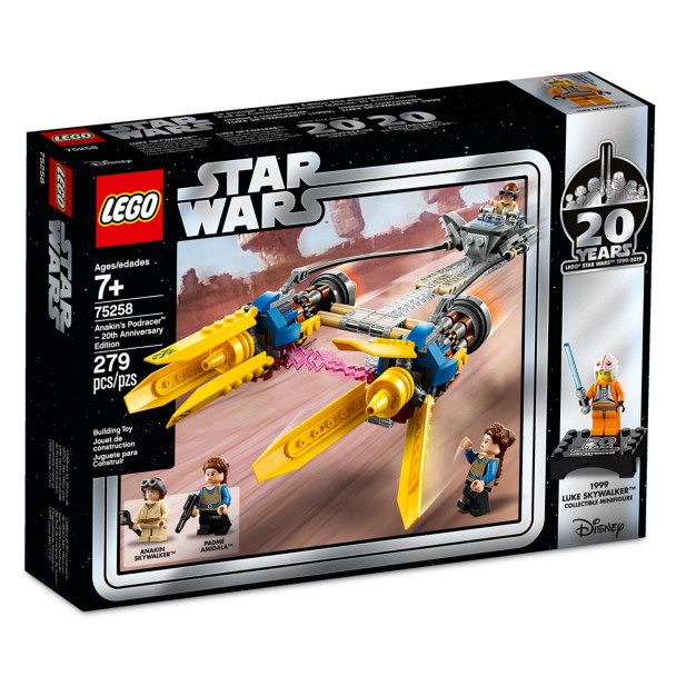 Anakin's Podracer – 20th Anniversary Edition Play Set by LEGO – Star Wars: The Phantom Menace