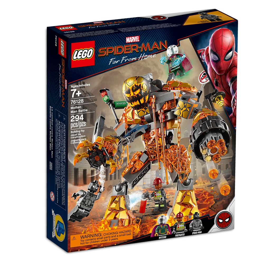 Spider-Man: Far from Home Molten Man Battle Play Set by LEGO