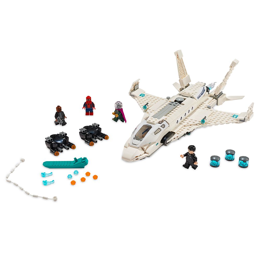 Spider-Man: Far from Home Stark Jet and the Drone Attack Play Set by LEGO | shopDisney