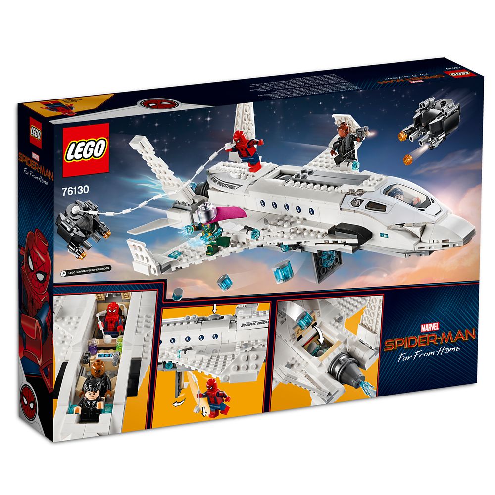 spiderman lego plane