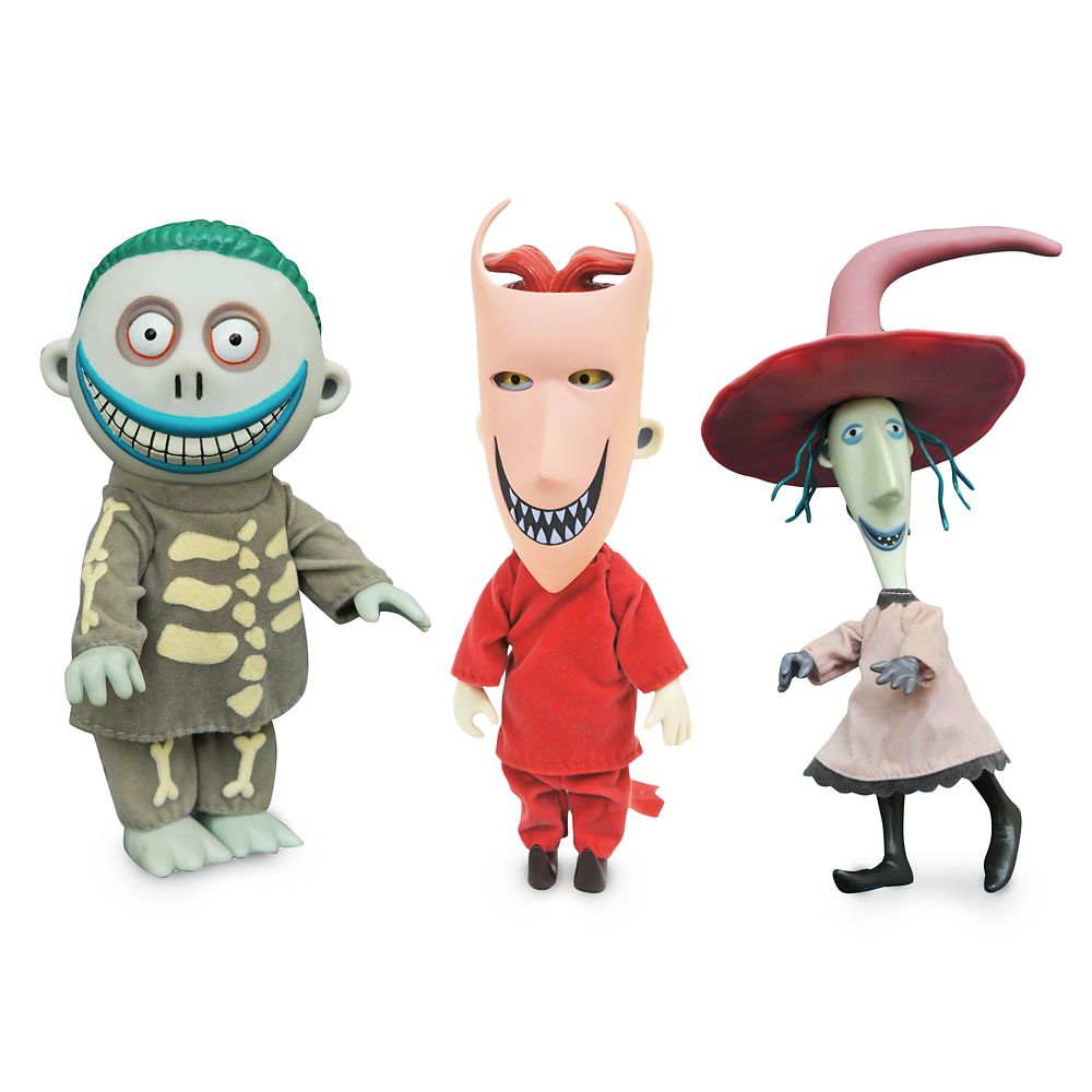 Lock, Shock, and Barrel Deluxe Doll Set - The Nightmare Before ...