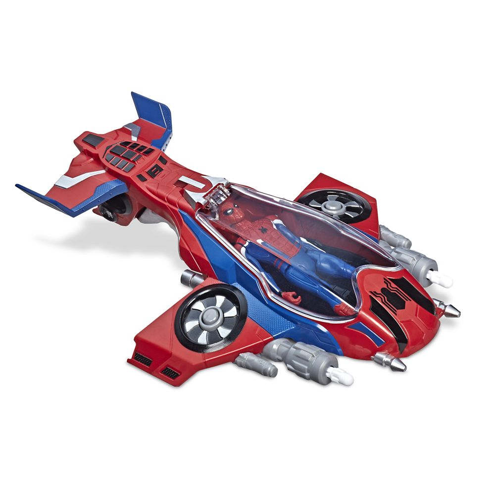 Spider-Man: Far from Home Action Figure with Spider-Jet Vehicle