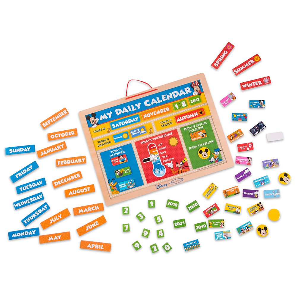 melissa and doug my magnetic daily calendar