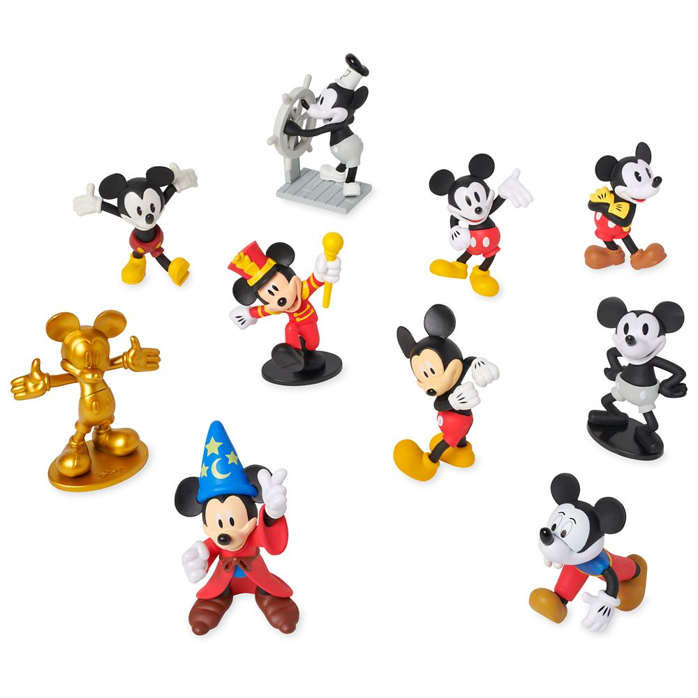 Mickey mouse store collectible figure set