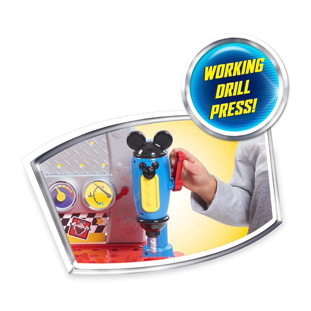 mickey mouse workbench playset