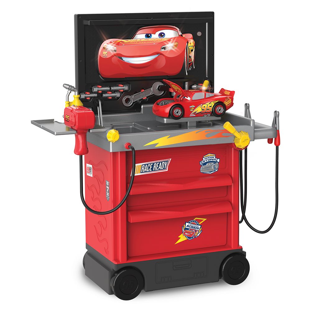 lightning mcqueen mechanic set