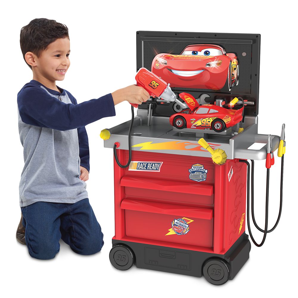 lightning mcqueen mechanic set