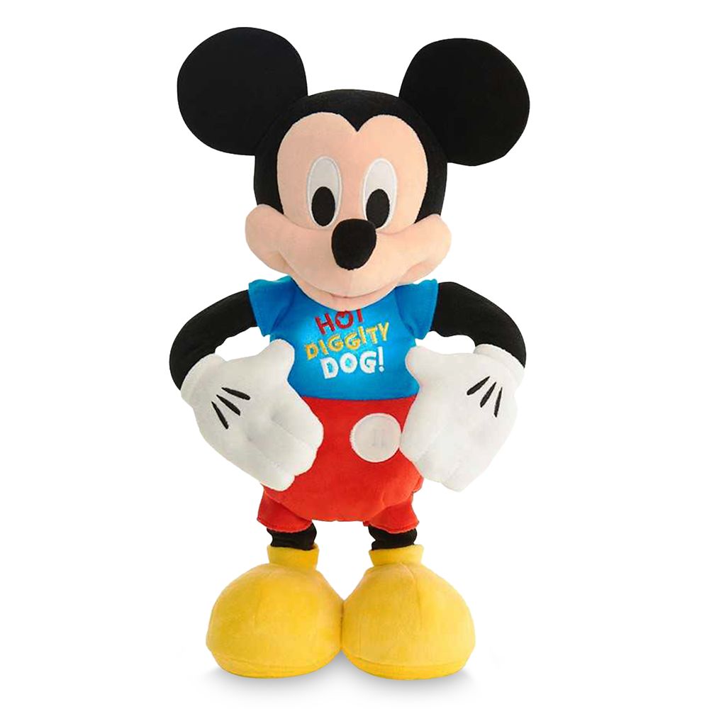 disney mickey mouse clubhouse hot diggity dancing mickey plush