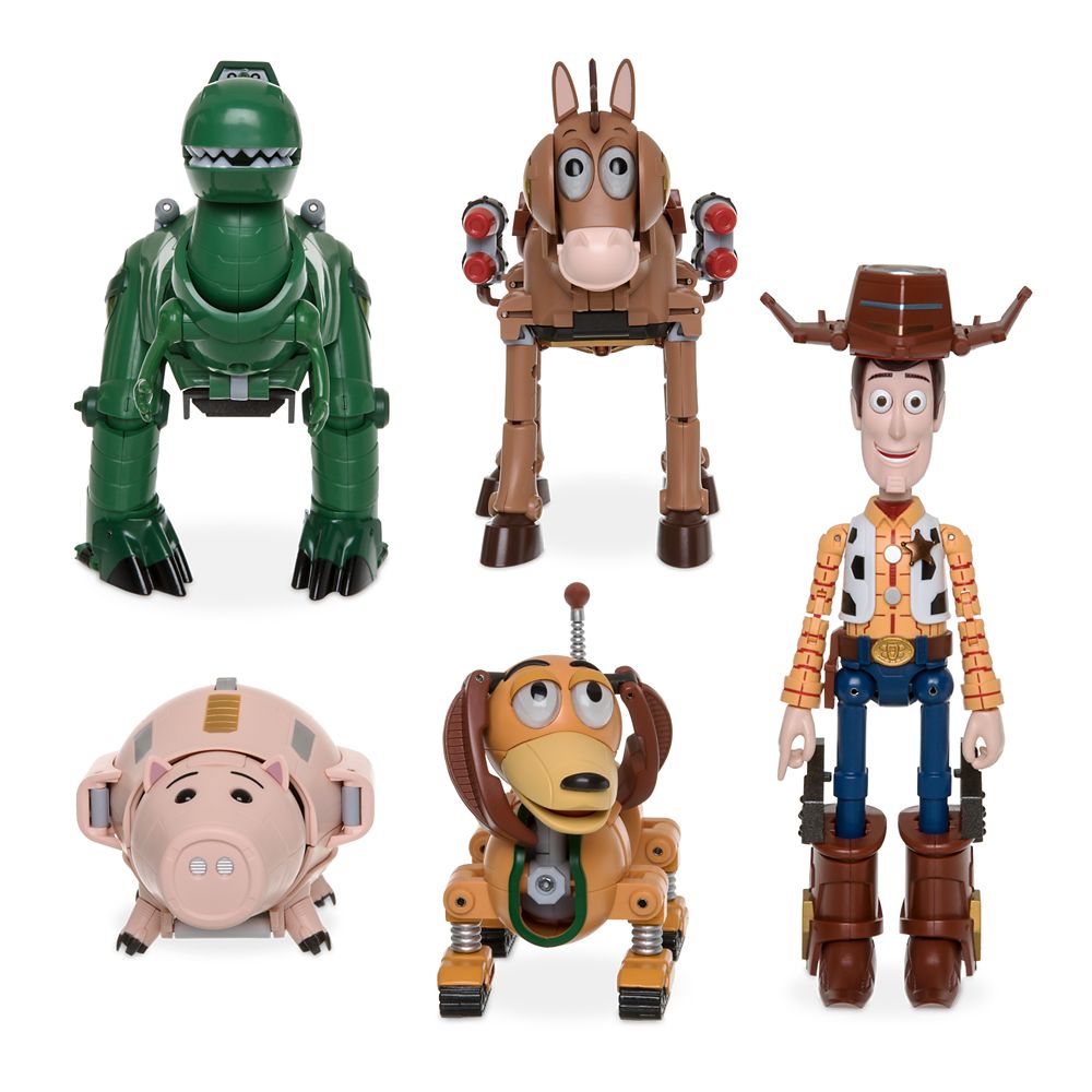 toy story combination woody robo sheriff star chogokin action figure