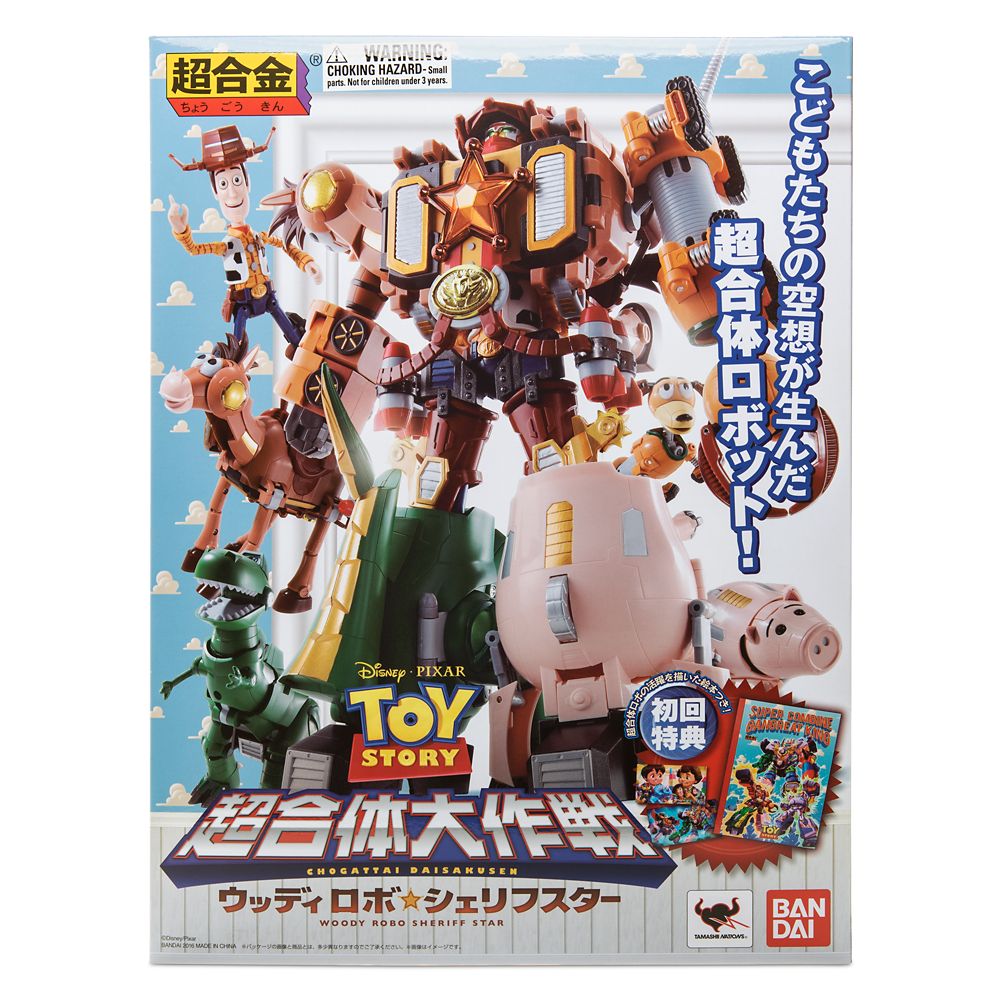 Toy Story Combination Woody Robo Sheriff Star Chogokin by Bandai