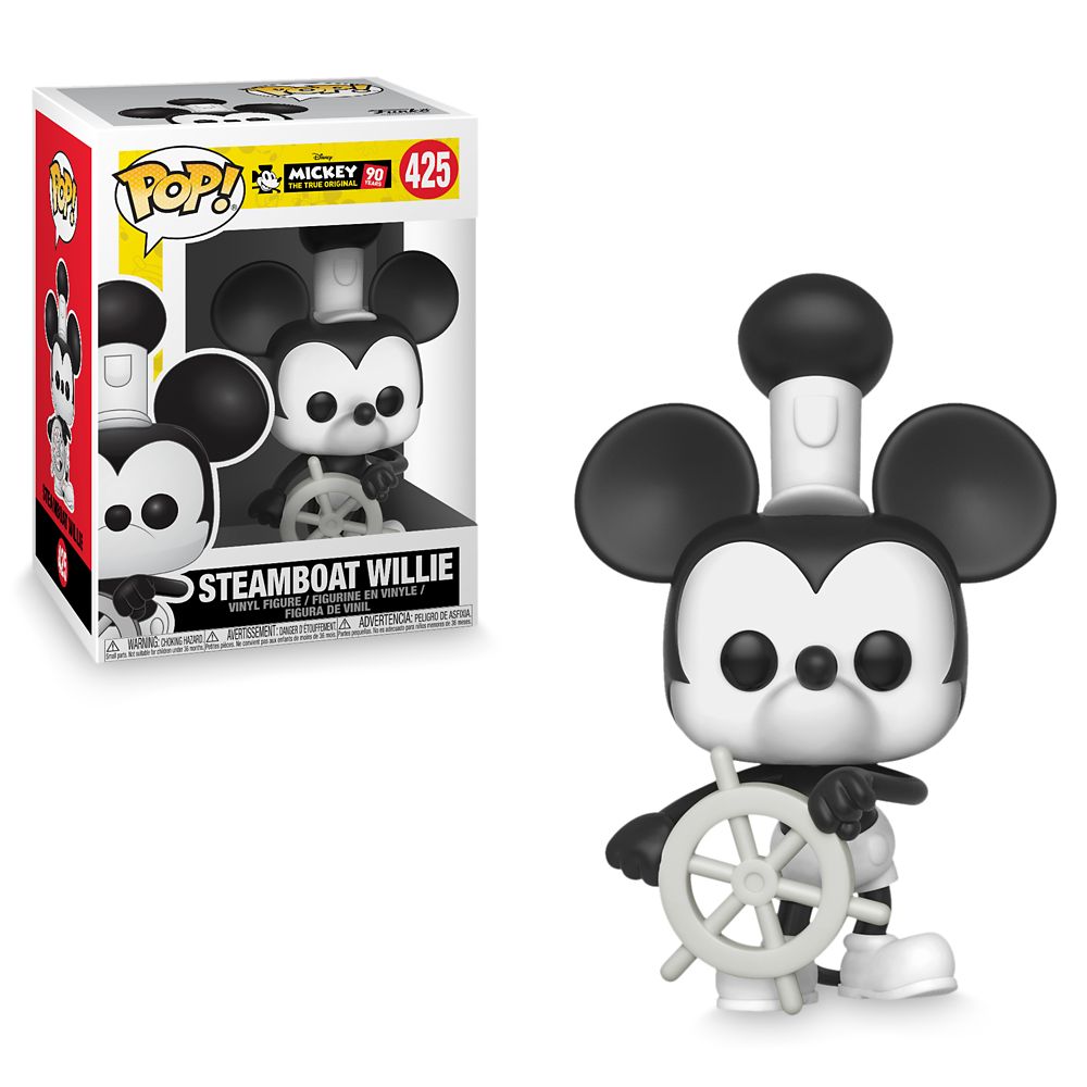 Pop Funko SteamBoat Willie Vinyl 24 Disney Store Vaulted Retired Mickey Mouse 