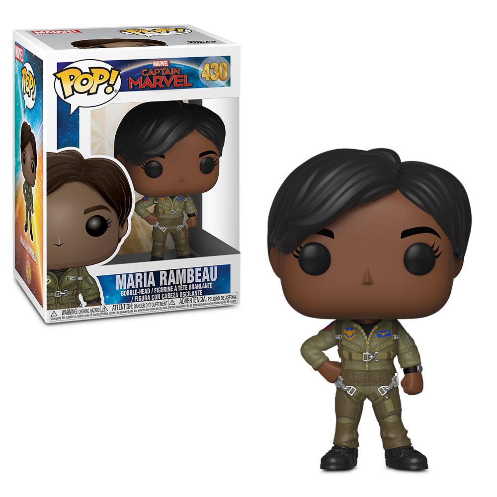 Maria Rambeau Pop! Vinyl Bobble-Head Figure by Funko - Marvel's Captain Marvel