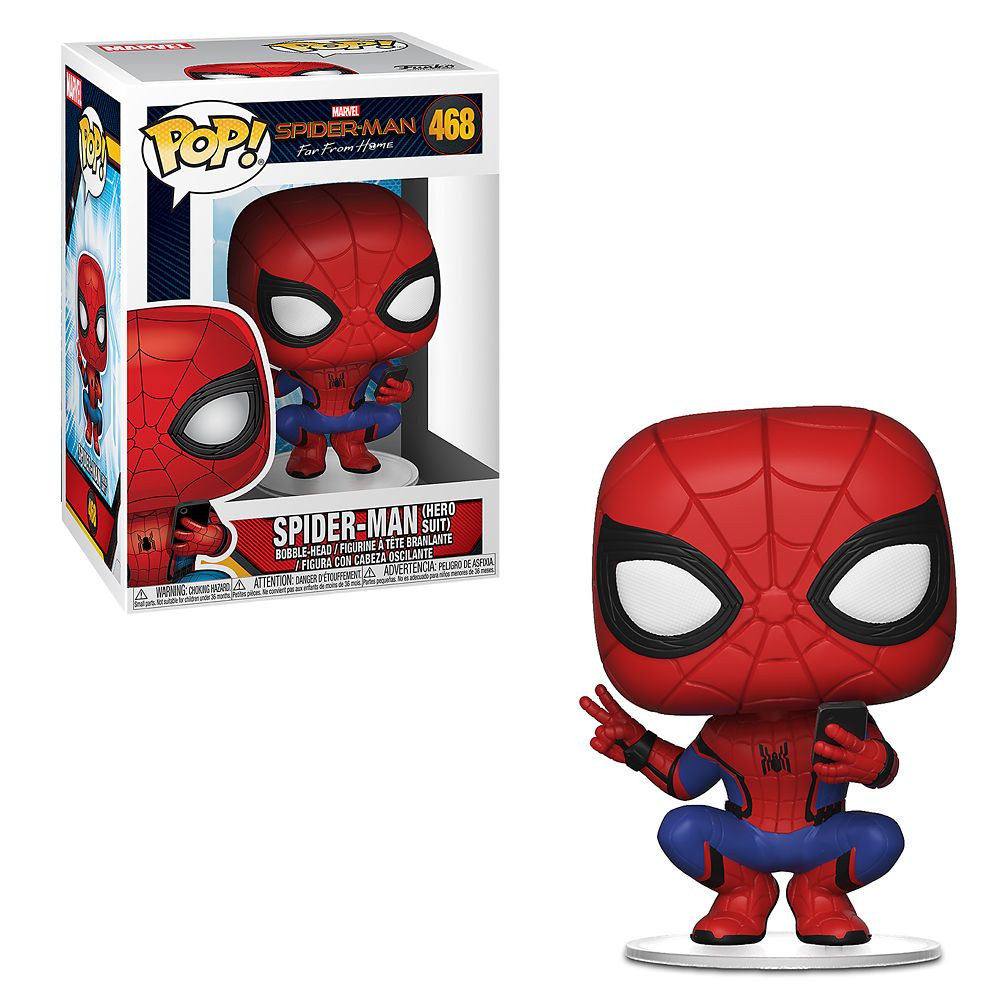 Spider-Man Hero Suit Pop! Vinyl Figure by Funko – Spider-Man: Far from Home