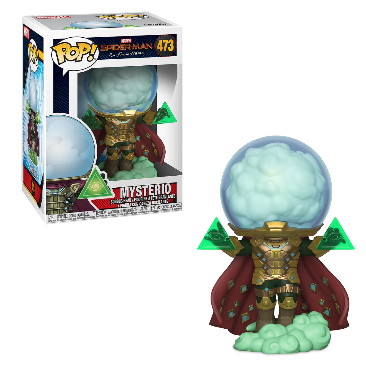 Mysterio Pop! Vinyl Figure by Funko – Spider-Man: Far from Home