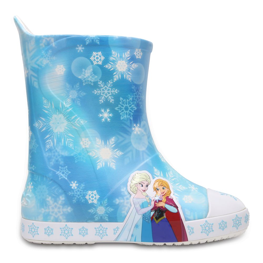 Anna and Elsa Crocs&trade; Rain Boots for Girls