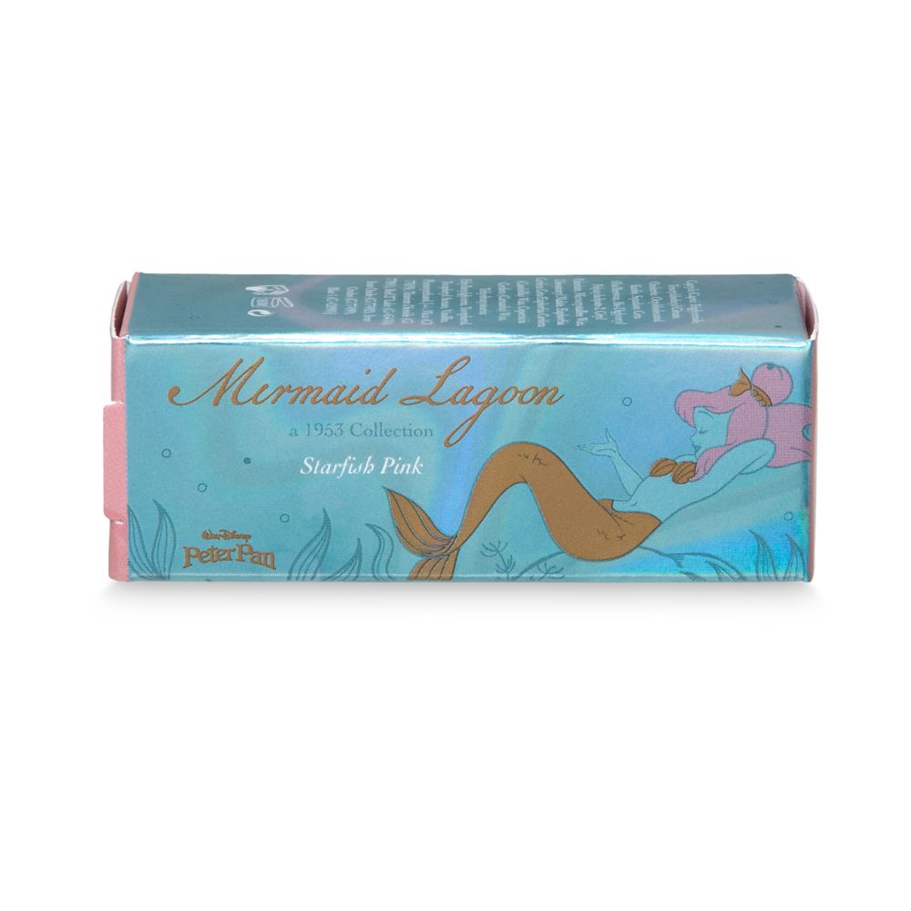 Peter Pan Mermaid Lagoon Starfish Pink Lipstick By Besame Shopdisney