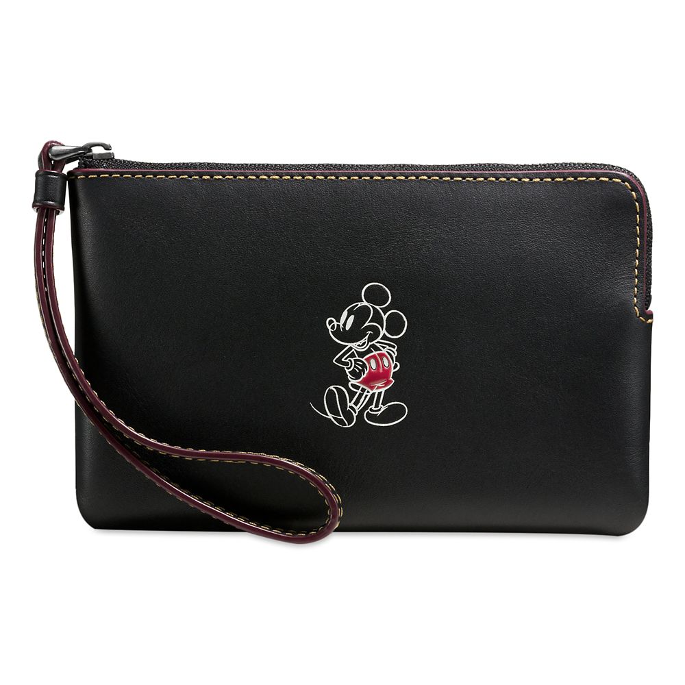 mickey mouse coach wristlet