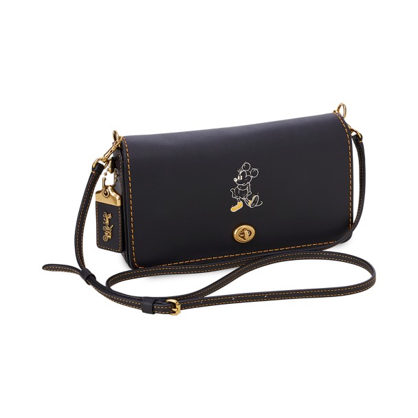 Minnie Mouse Dinky Leather Crossbody Bag by COACH