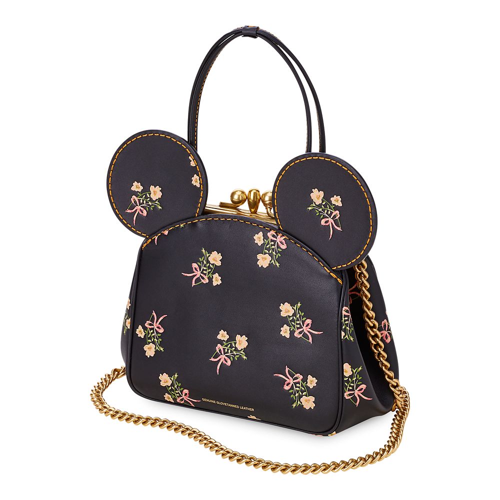 Disney x coach best sale minnie mouse kisslock bag