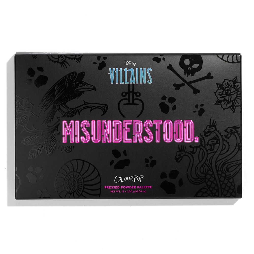 Disney Villains Misunderstood Pressed Powder Palette By Colourpop