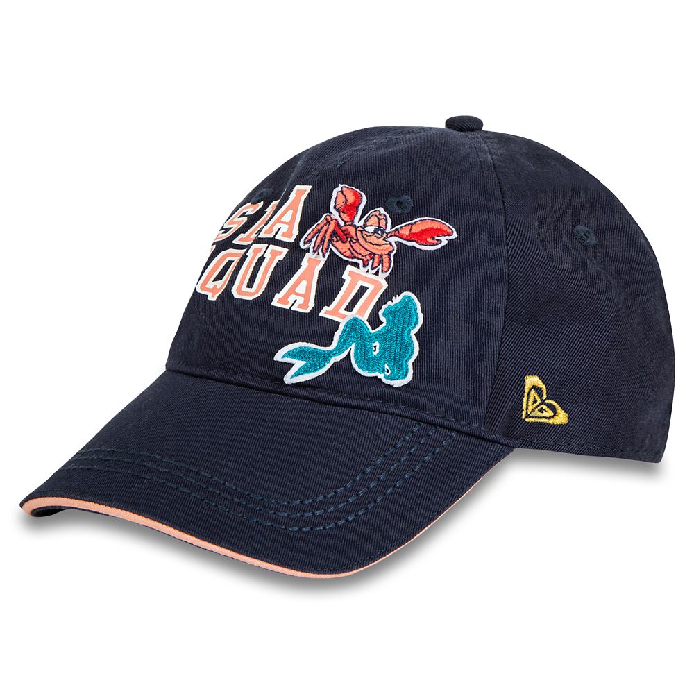 The Little Mermaid ''Sea Squad'' Baseball Cap for Girls by ROXY Girl