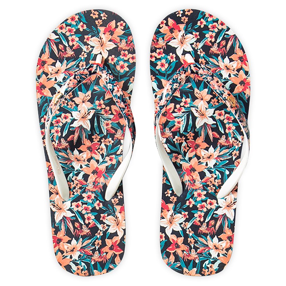 The Little Mermaid Flip Flops for Girls by ROXY Girl