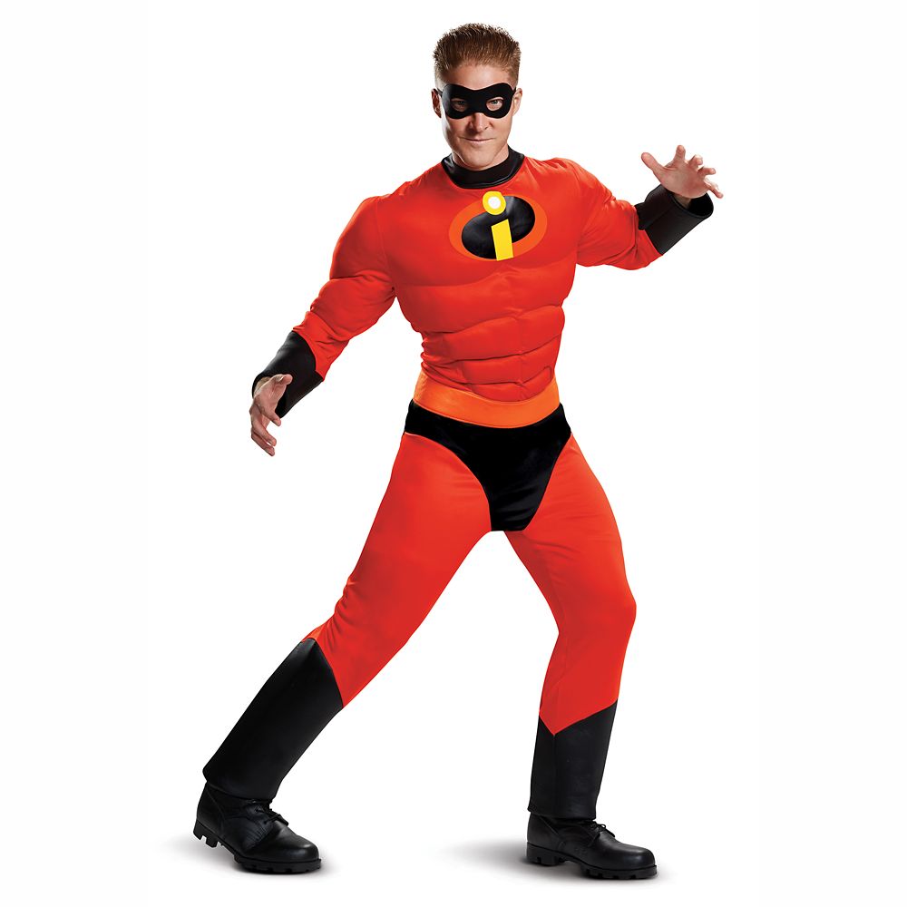 Mr. Incredible Deluxe Costume for Adults by Disguise