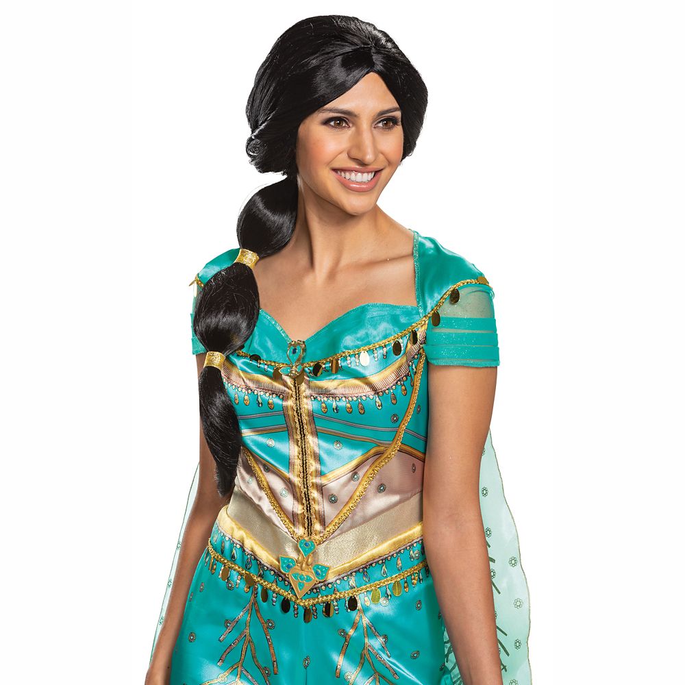 Jasmine Costume Wig for Adults by Disguise – Aladdin – Live Action Film