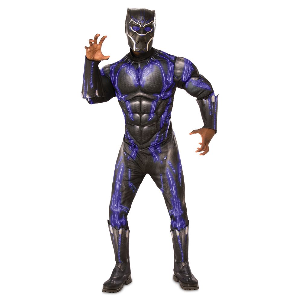 Black Panther Deluxe Costume for Adults by Rubie's