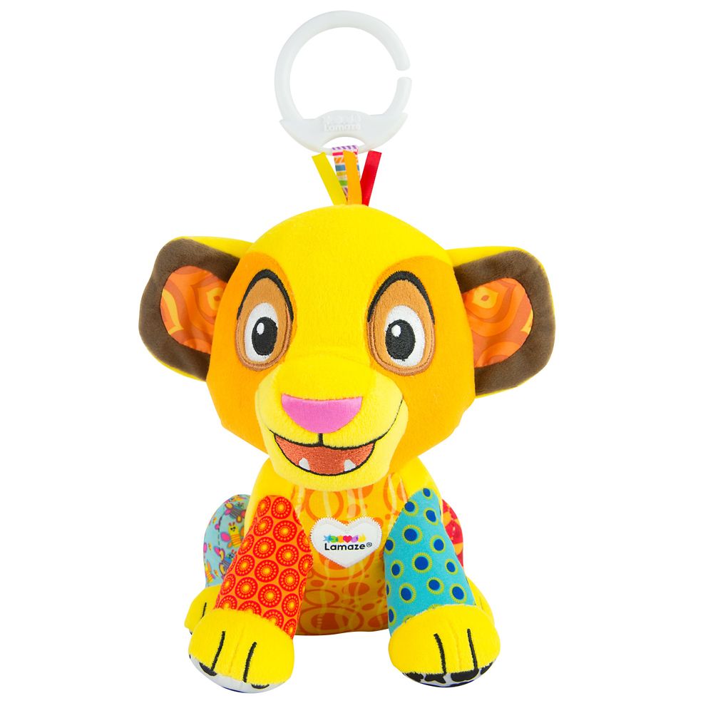 Simba Clip & Go Plush for Baby by Lamaze – The Lion King