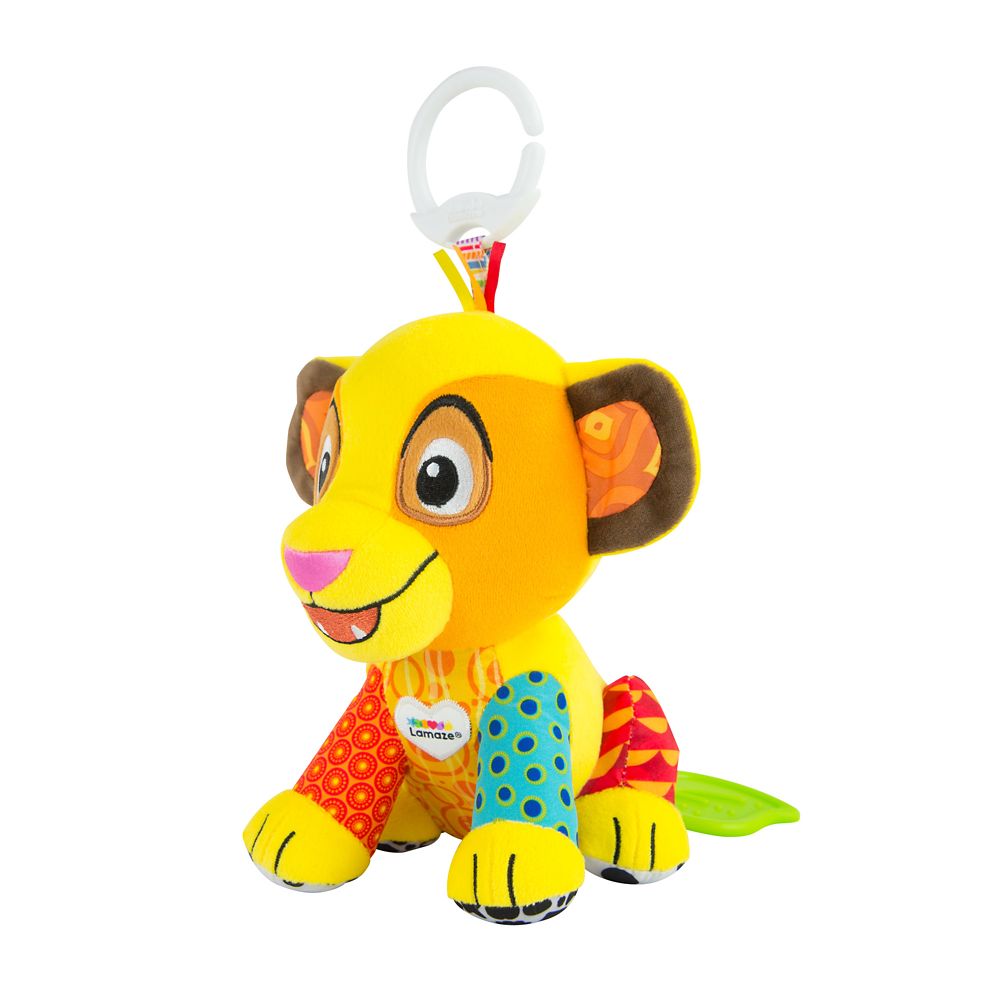 Simba Clip & Go Plush for Baby by Lamaze – The Lion King