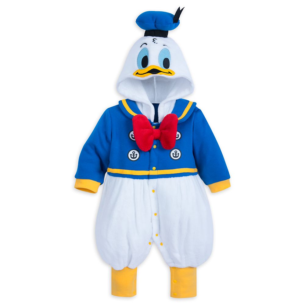 Donald Duck Fleece Costume Romper for Baby