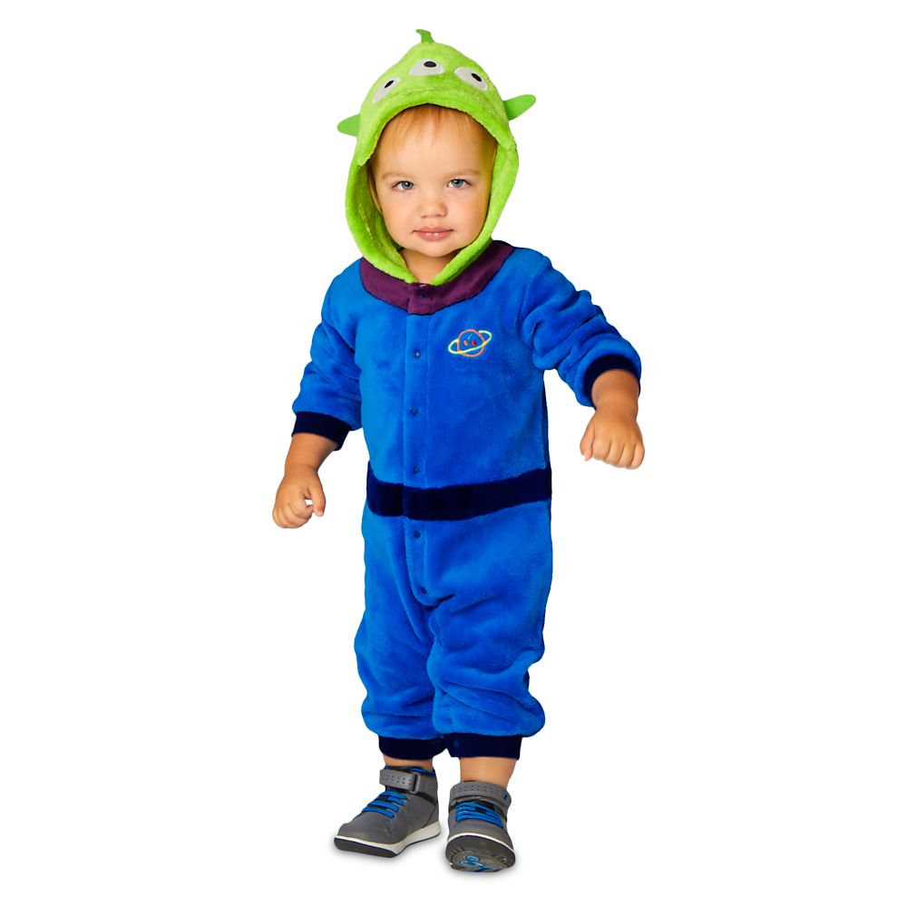 Toy Story Alien Fleece Costume Romper for Baby