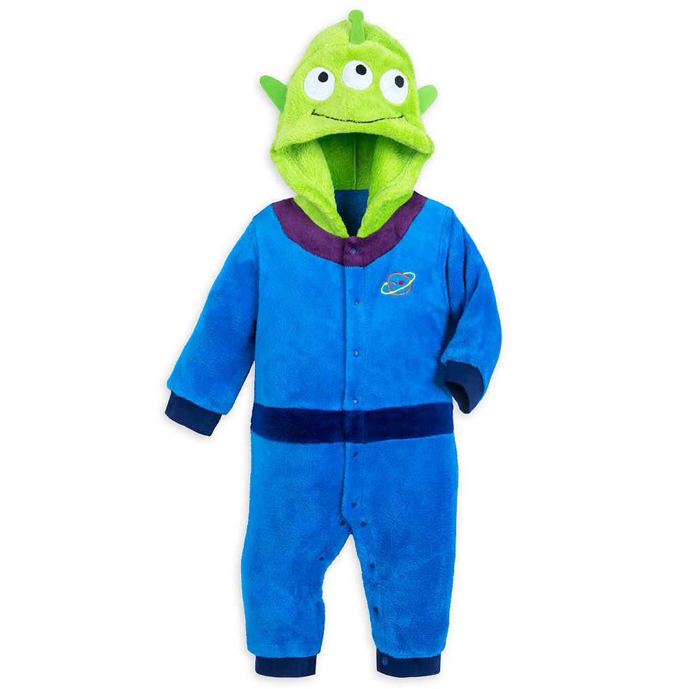 Toy Story Alien Fleece Costume Romper for Baby