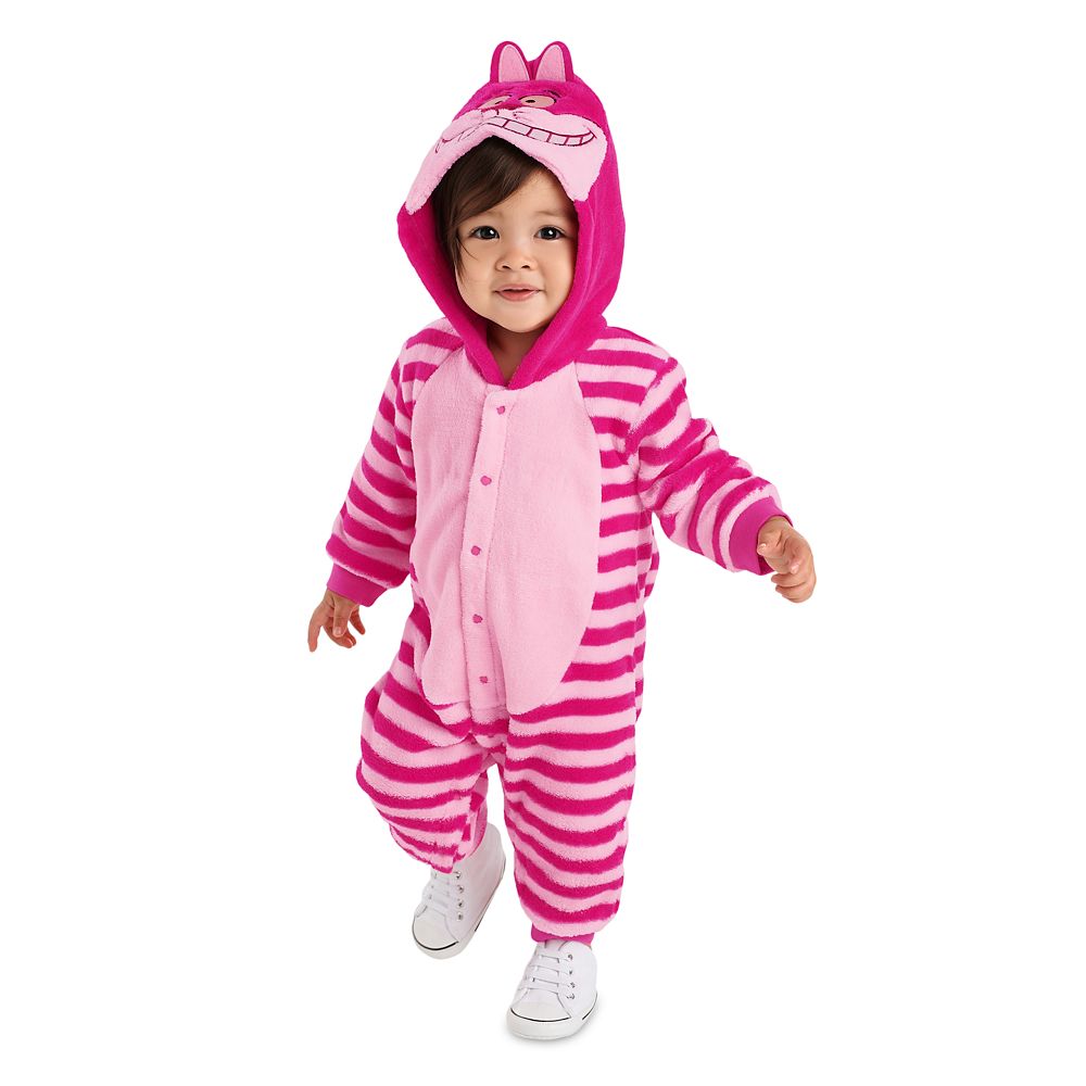 Cheshire Cat Fleece Costume Romper for Baby