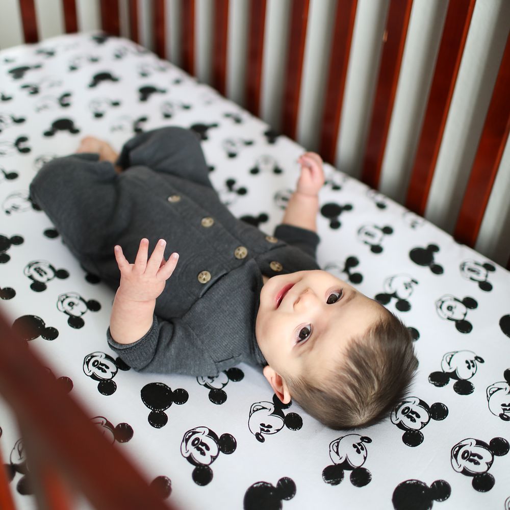 Mickey Mouse Crib Sheet By Milk Snob Shopdisney