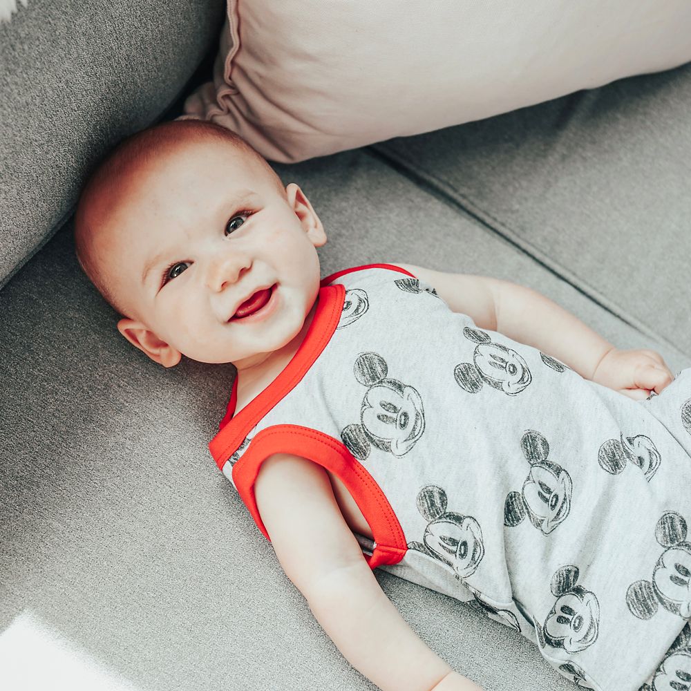 Mickey Mouse Romper for Baby by finn + emma