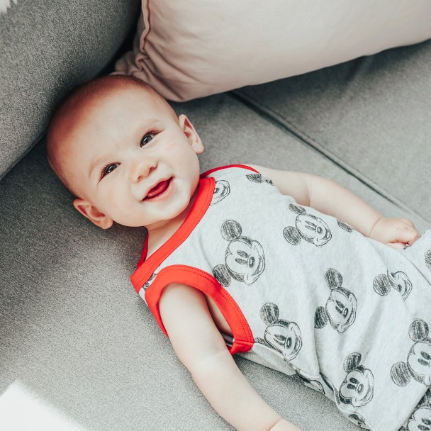 Mickey Mouse Romper for Baby by finn + emma