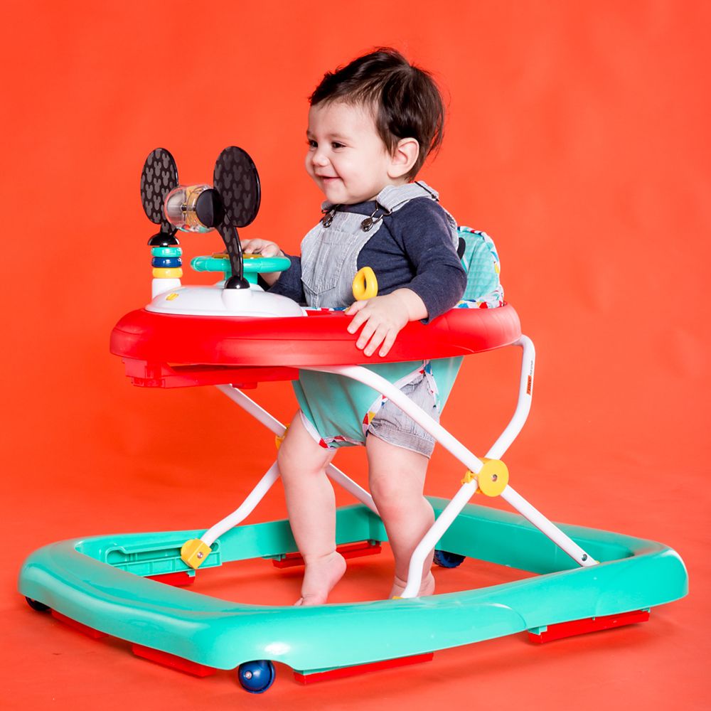 mickey mouse happy triangles walker