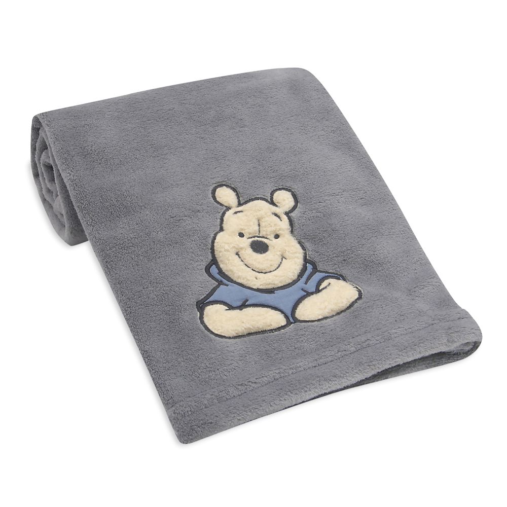 pooh baby blanket